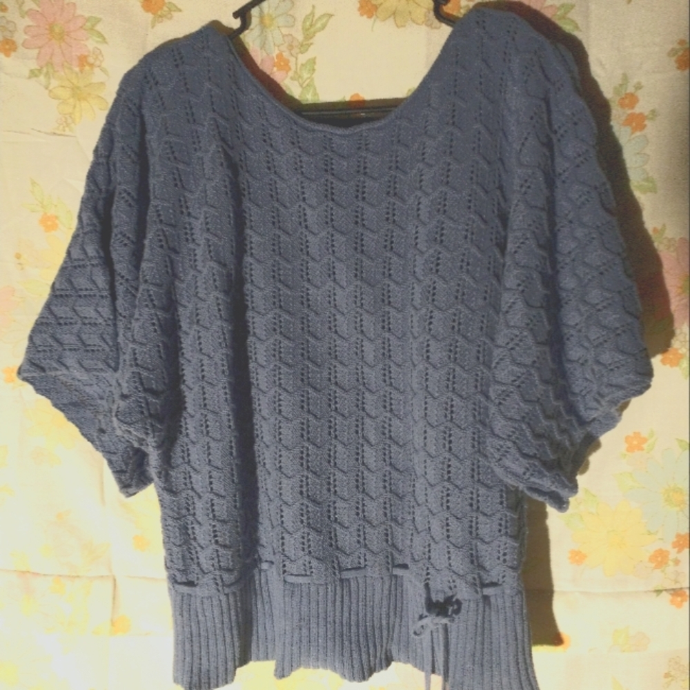 Aqua Blue Knitted Top from Sonoma
